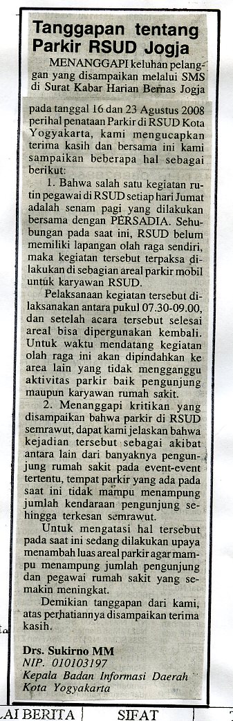 Kliping jogja terbaru